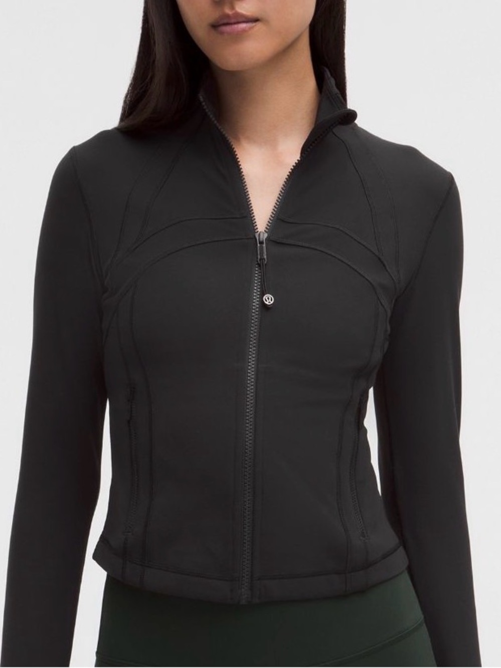 New With Tags Lululemon Define Cropped Jacket Nulu in Black